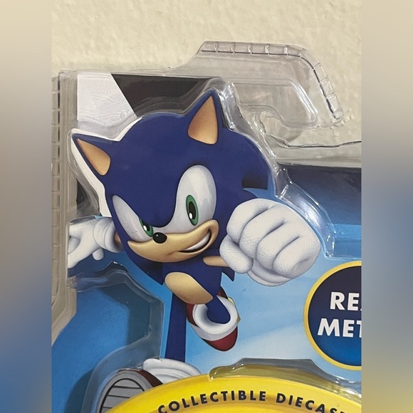 Sonic All Stars Racing Tails Real Metal Die Cast Airplane - Picture 4 of 4